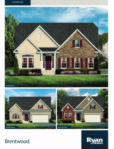 Brentwood front elevations.