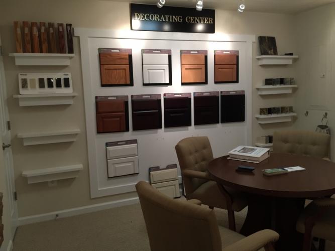 Ryan Homes cabinets and granite selections at Southgate subdivision.