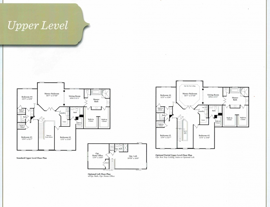 The Colton Second Floor Plan