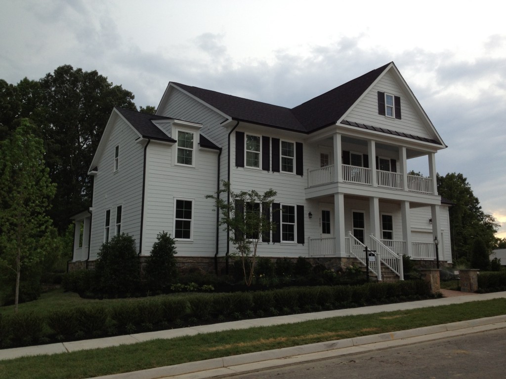 The 'Portsmouth' by NVHomes in the Fairways Overlook neighborhood of Potomac Shores riverfront community.