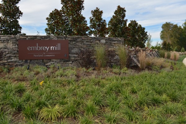Embrey Mill is a collection of homes from several builders between Austin Ridge subdivision and Courthouse Road (Route 630).