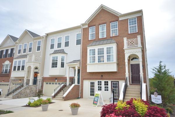 The Drees St. Michael's II model home is at 42 Mica Way Stafford, Virginia 22554.