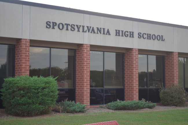 Spotsylvania High School at 6975 Courthouse Road Spotsylvania, Virginia 22551