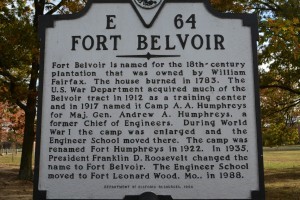 Fort Belvoir Fairfax County Virginia