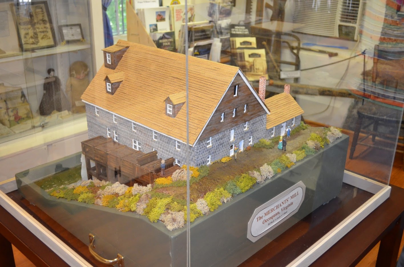 The Occoquan Museum, also known as the Mill House Museum, is at 413 Mill Street Occoquan, Virginia 22134.
